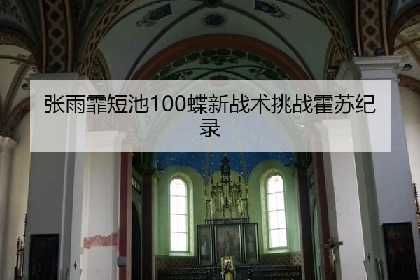 张雨霏短池100蝶新战术挑战霍苏纪录